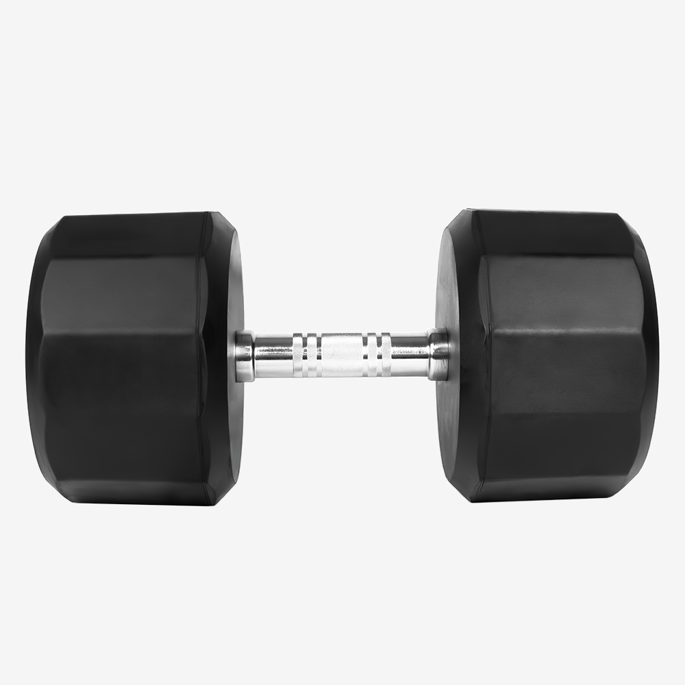 에코스포츠 프리미엄 12각 고무 덤벨 50kg, 1개 - 상세 이미지 2