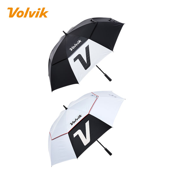 VOLVIK 볼빅 V로고 이중 방풍우산 - 상품 이미지