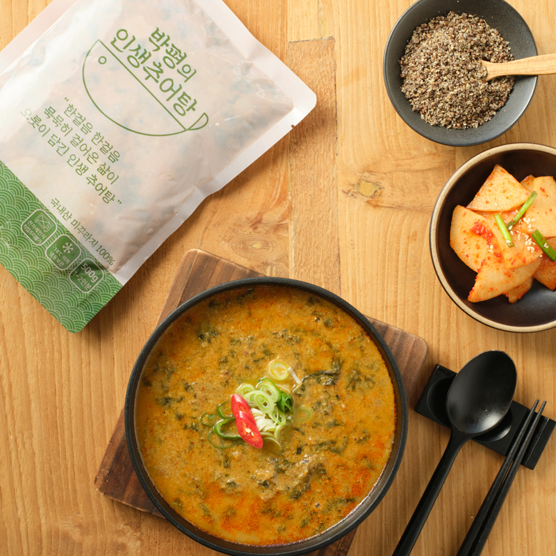 맛집곳간 인생 추어탕 한번 먹으면 두번 사는 보양식 해장국 500g 2팩+2팩(+1)총5팩 - 상세 이미지 3