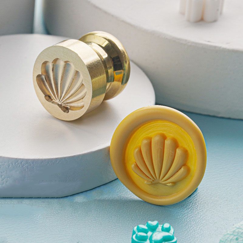 실링왁스 인장 스탬프 프리미엄 해안가 테마 고래와 나비 이미지 3