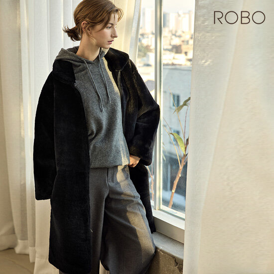 로보 ROBO 스페인 라도마 리버시블 무스탕 - 상세 이미지 4
