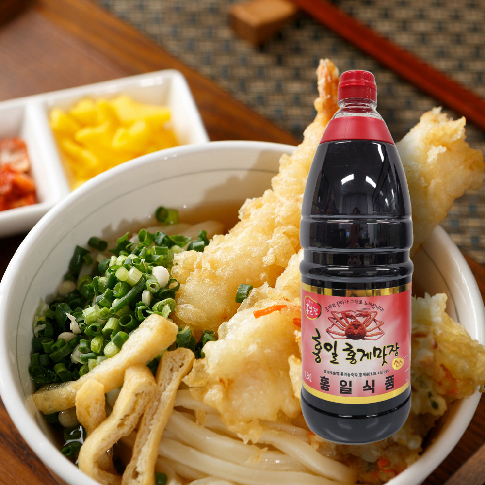 홍일 홍게간장 맛장 1.8리터 +200ml 백간장 편스토랑 김용빈 대패삼겹파스타 이미지 7
