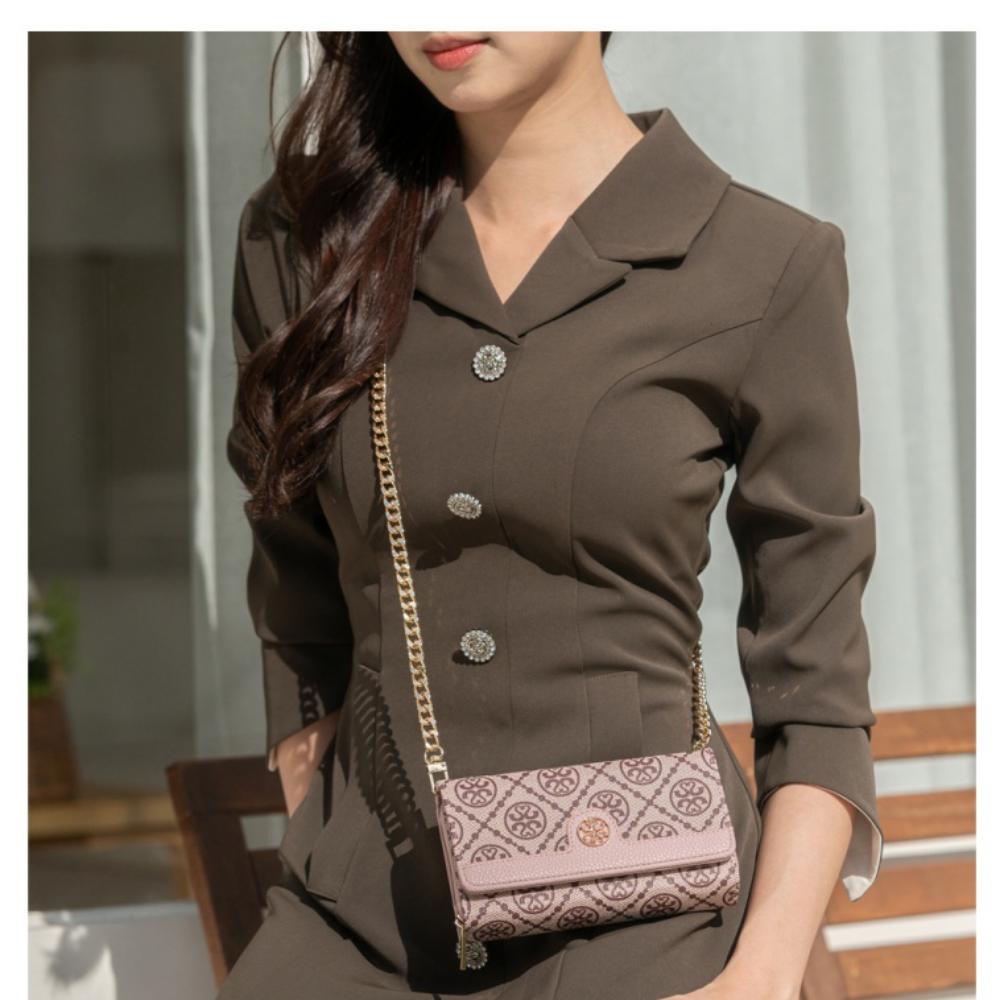 카핸 롱스트랩 지퍼형 다이어리 지갑 케이스 레드, 갤럭시A51 - 상세 이미지 5