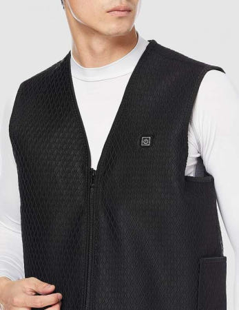 [해외]온열조끼 히팅 경량 usb 발열 열선 러닝 등산 아웃도어