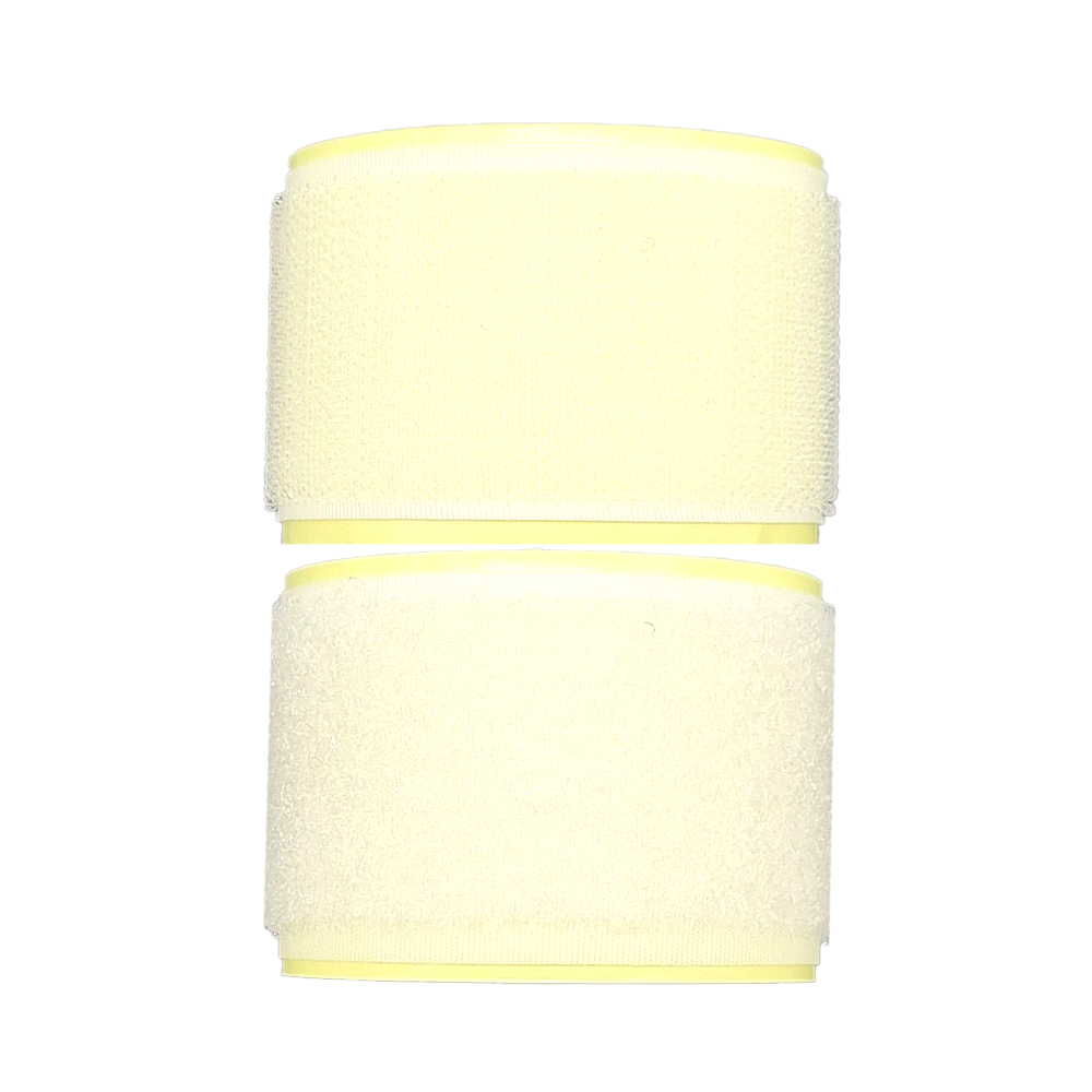 폭 3.8cm 국산 강력 접착벨크로 찍찍이 양면테이프 흰색 거칠이 까슬이 1미터 이미지 4