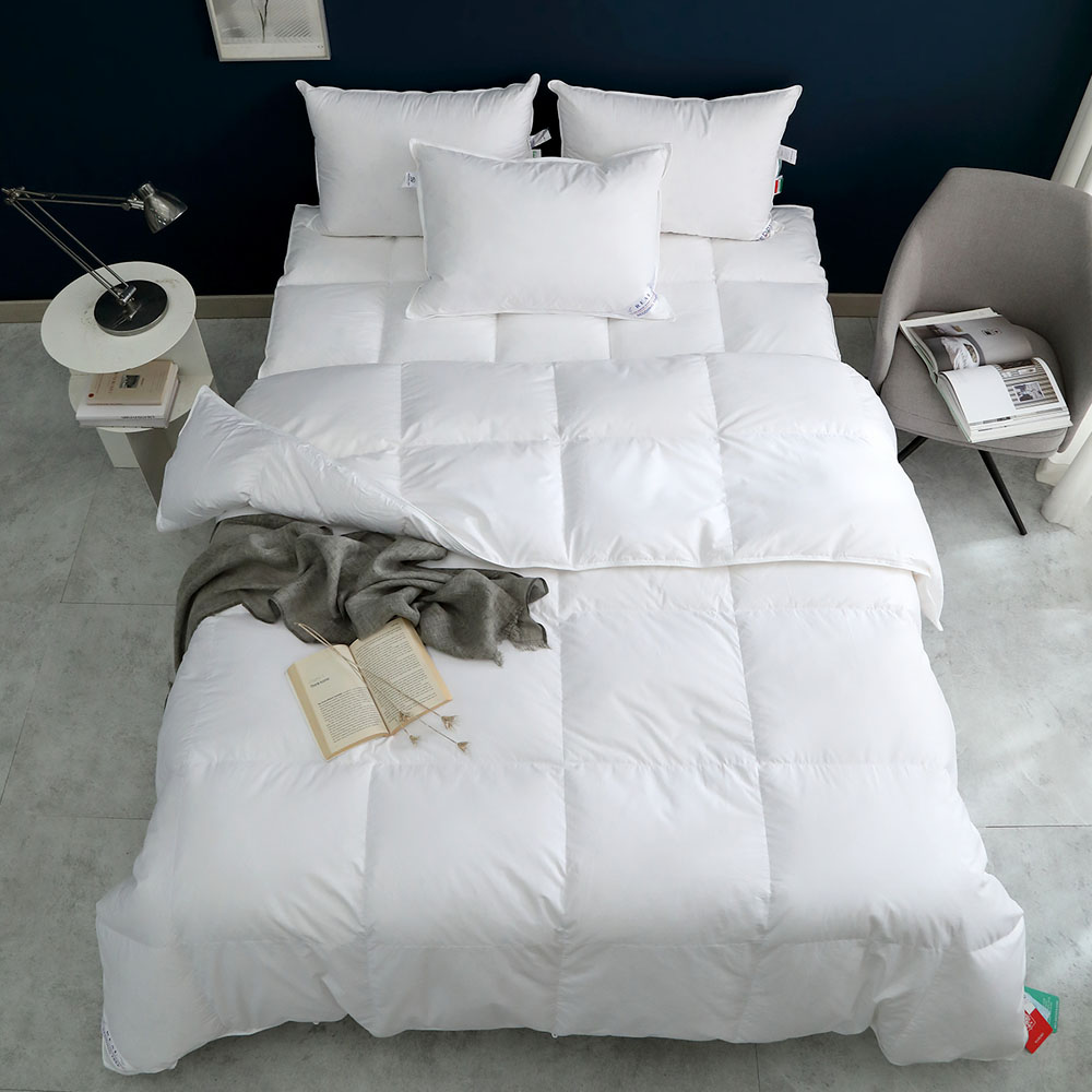 프리미엄 폴란드 구스다운이불 경량 사계절 겨울용 거위솜털이불솜 퀸 라지 이스턴킹 SS