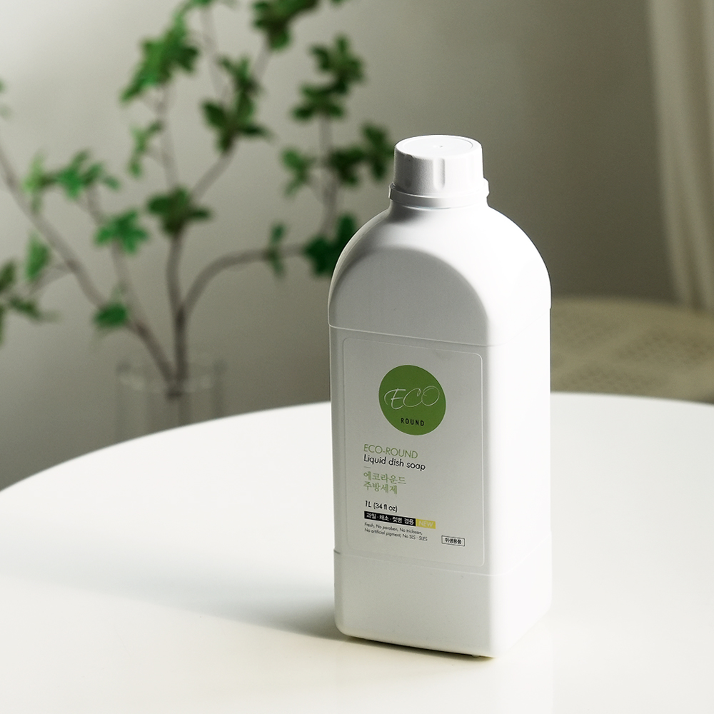 과일 채소겸용 중성 무향 설거지 주방세제 1리터 리필