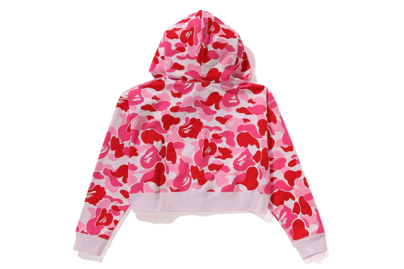 베이프 우먼즈 후드집업 ONE POINT ABC CAMO FULL ZIP HOODIE 1K80-215-007 - 상세 이미지 4