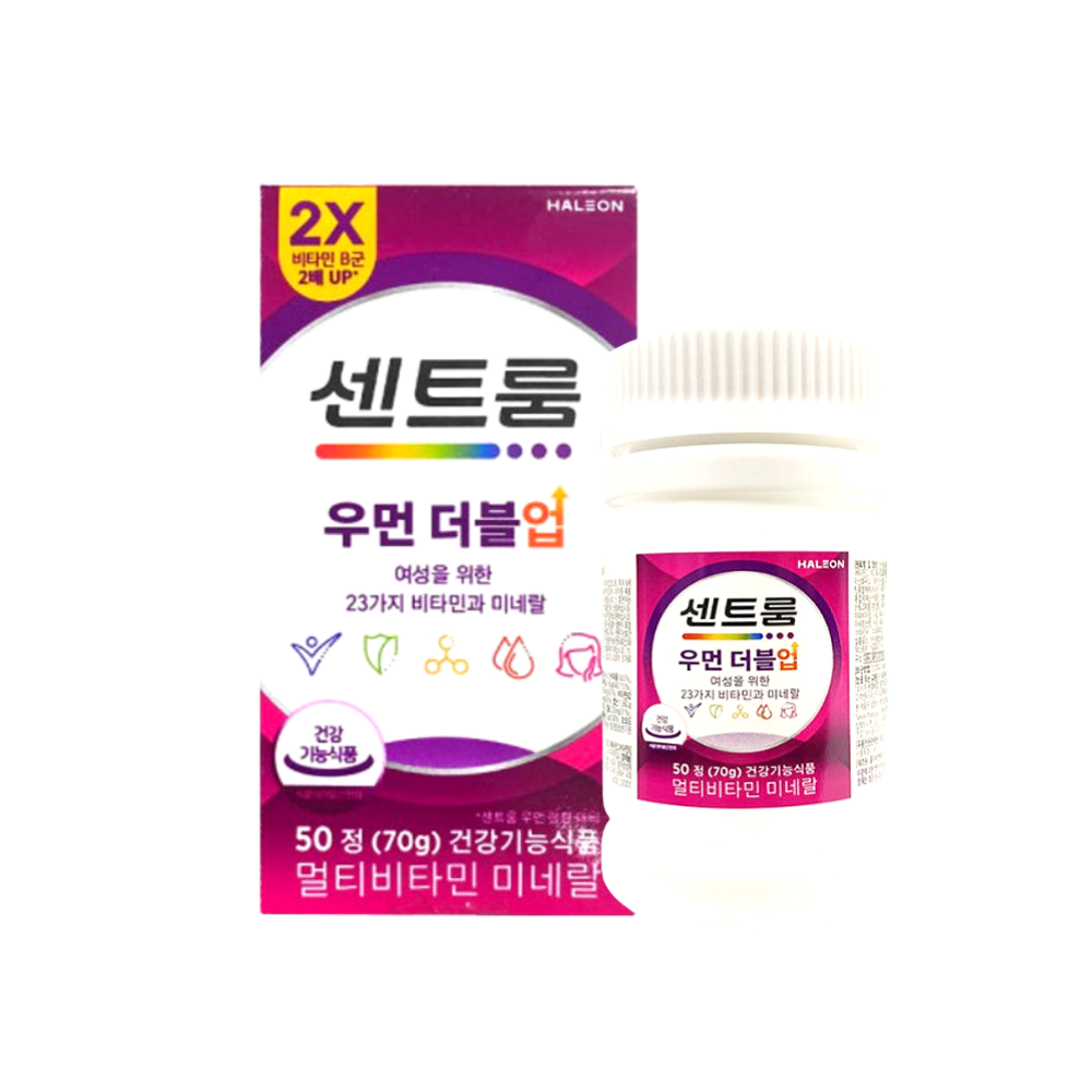 센트룸 우먼 더블업 멀티비타민 미네랄 영양제 50정X1개 - 상세 이미지 5