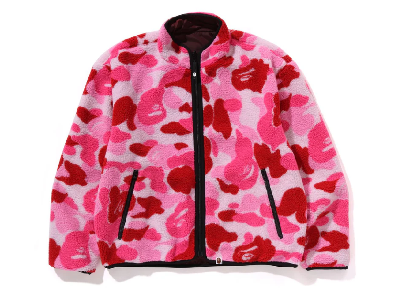 베이프 자켓 CABC CAMO BOA RIPSTOP REVERSIBLE JACKET 1K80-140-010 - 상세 이미지 5