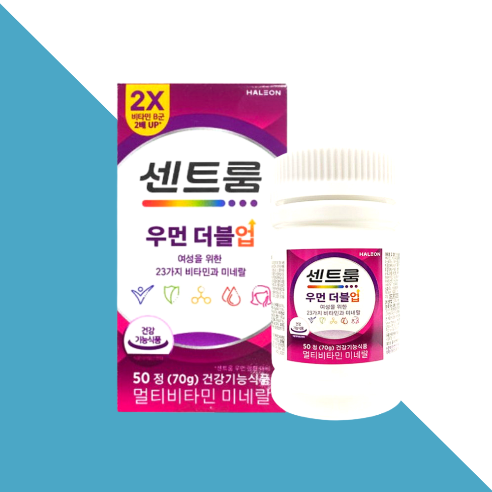 센트룸 우먼 더블업 멀티비타민 미네랄 영양제 50정X1개 - 메인 이미지