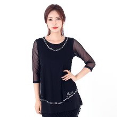 (스포츠댄스복 티셔츠 7700) 댄스복 상의 라인 라틴 : 태양이네
