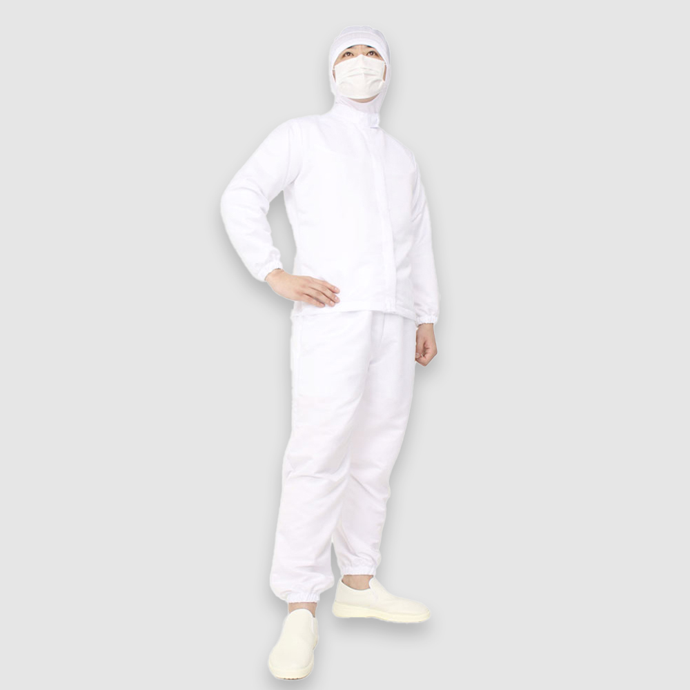 HACCP 위생복 해썹 조리복 식품 위생복 공장 - 상세 이미지 3