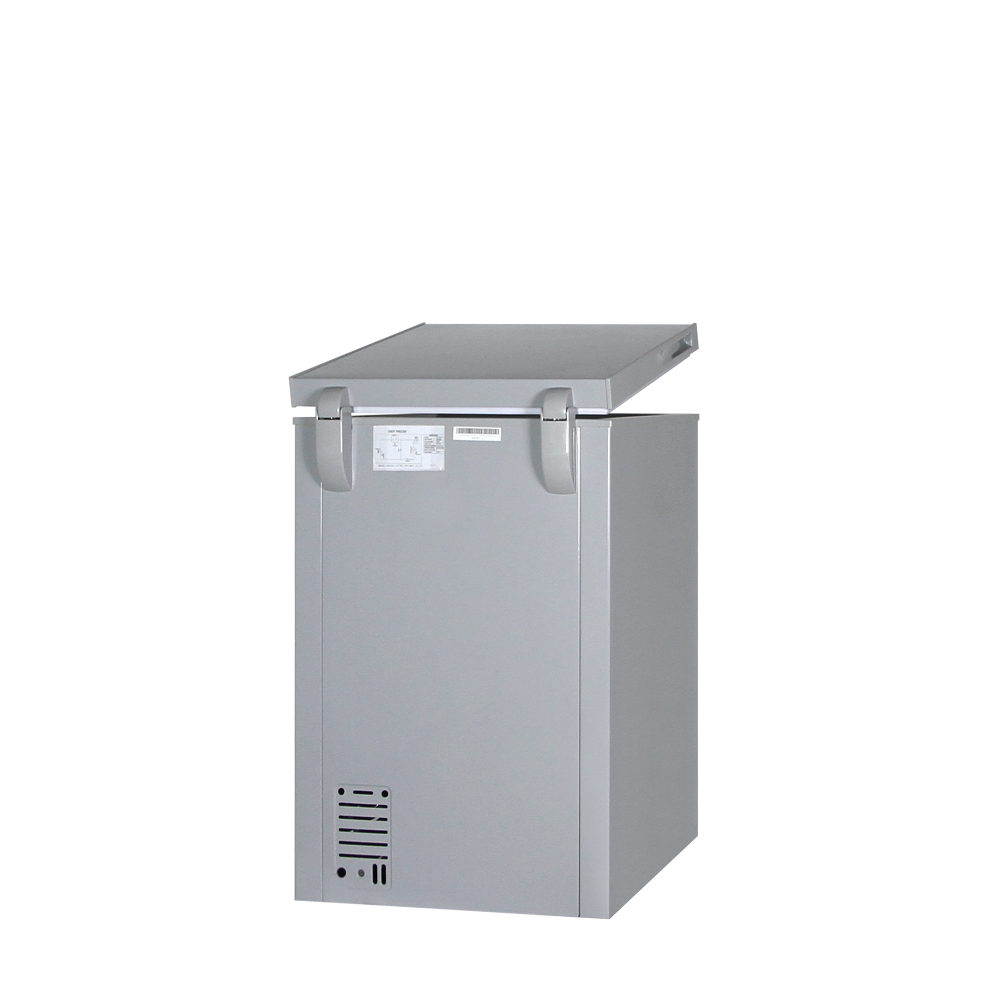 가정용 미니 소형 스탠드 냉동고 보존식 작은 서브 얼음 원룸 다목적 그레이 KFHF-100D