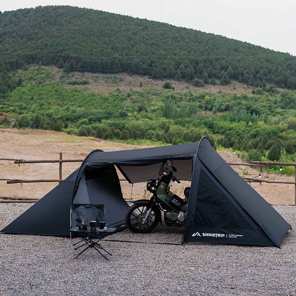 캠핑 클라우드 투어러 모토 바이크 터널 텐트 쉘터 백패킹 경량 하이킹