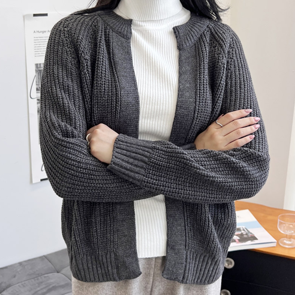 병원가디건 간호사간절기옷 환절기 봄옷 조무사긴팔 간호복 상의옷 어린이집선생님복장 - 상품 이미지
