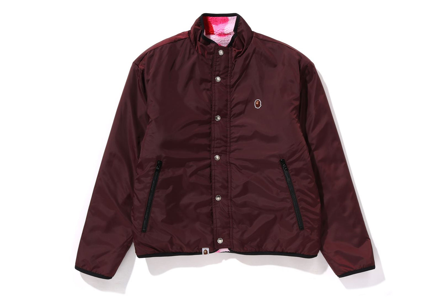 베이프 우먼즈 자켓 ABC CAMO BOA RIPSTOP REVERSIBLE JACKET 1K80-240-007 - 상세 이미지 4
