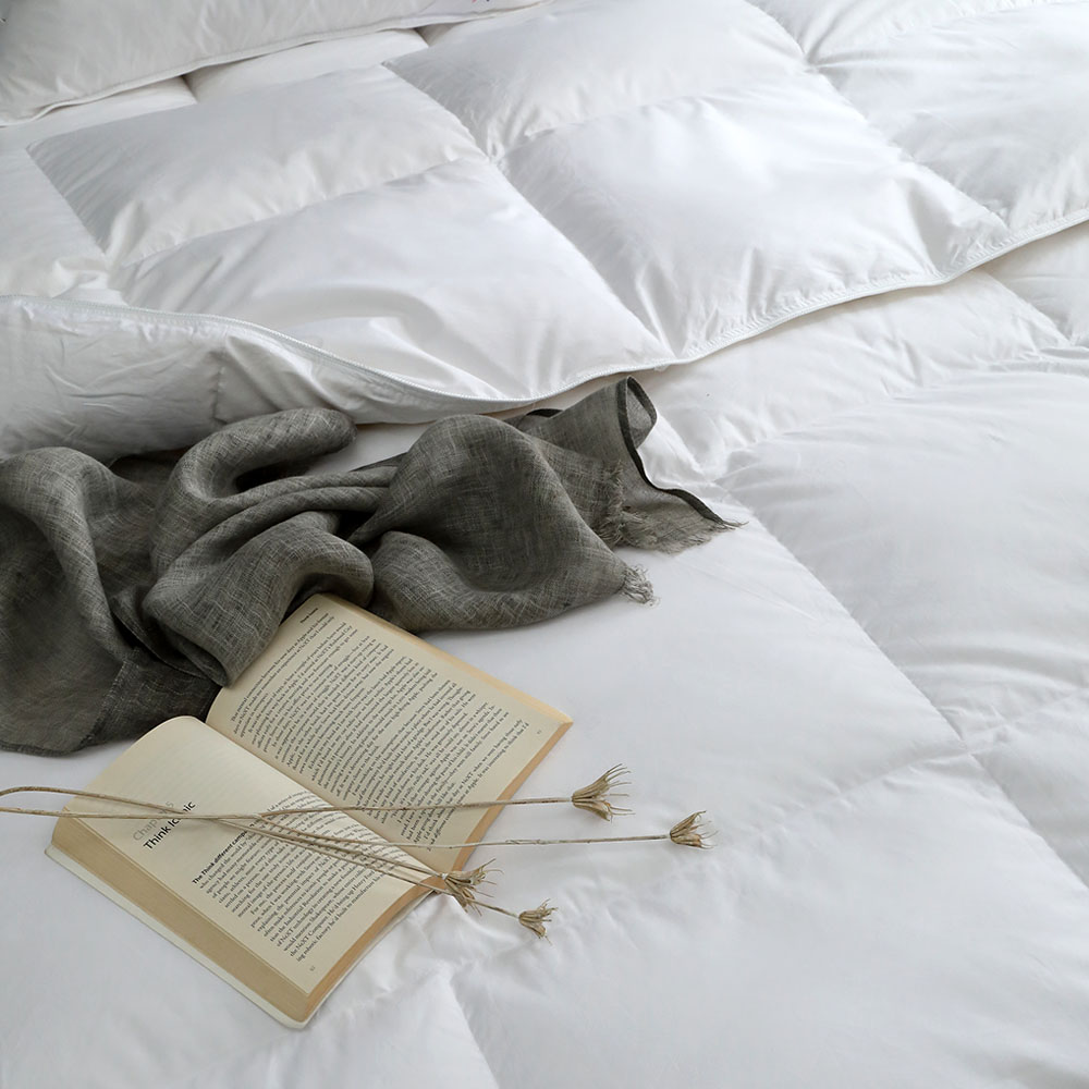 프리미엄 폴란드 구스다운이불 경량 사계절 겨울용 거위솜털이불솜 퀸 라지 이스턴킹 SS