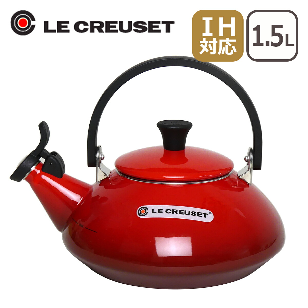 르크루제 LECREUSET 법랑 주전자 젠 케틀 1.5L 2컬러 - 상세 이미지 2