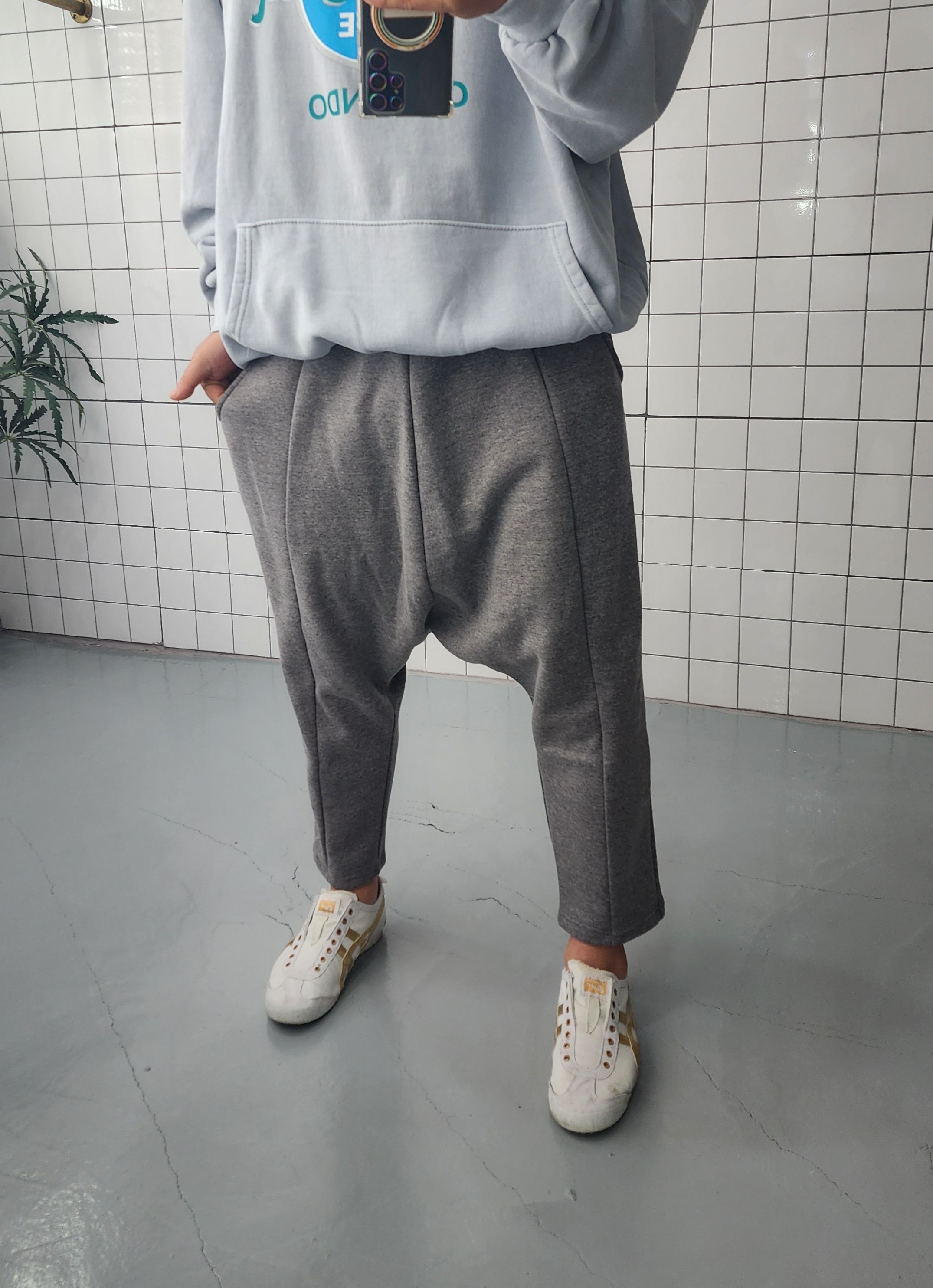 (무배)망고땡 겨울 편안한 배기바지 - 상세 이미지 4