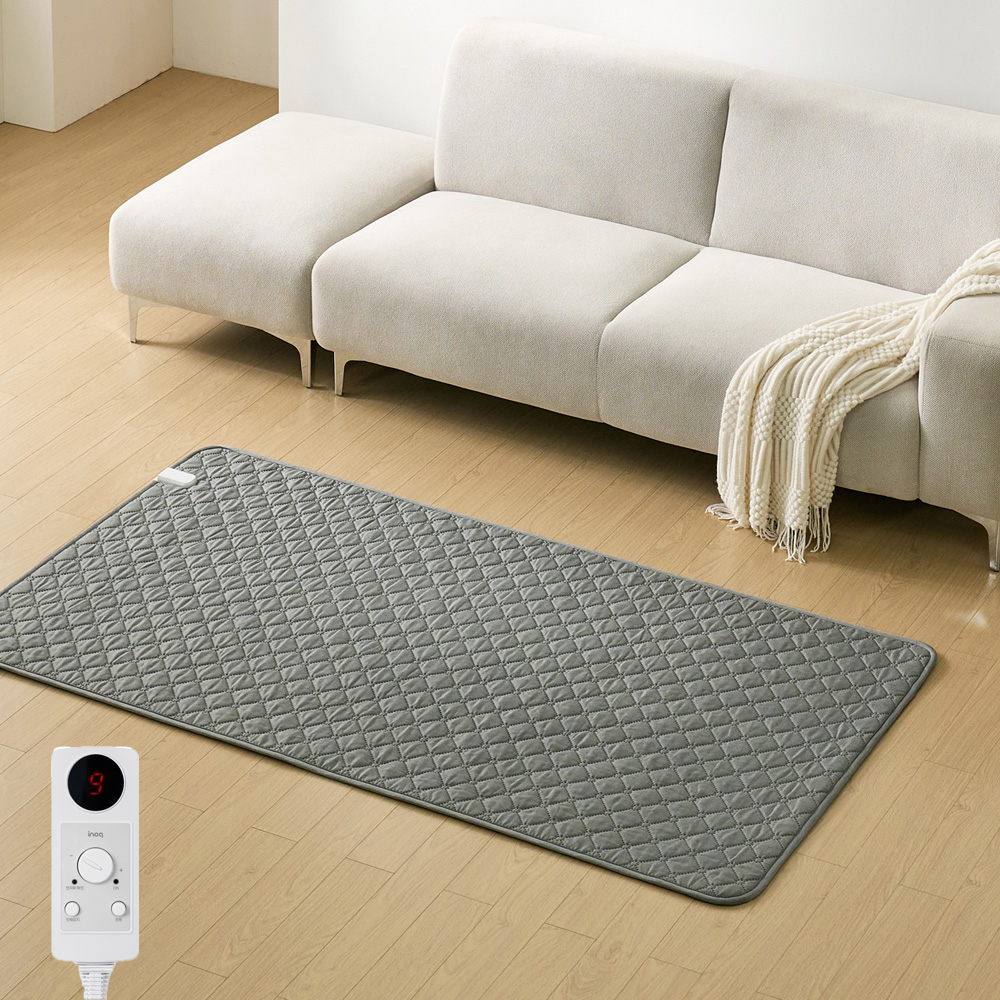 EMF 전자파안심 AI 인체감지 절전형 탄소매트 온열매트 싱글 세탁 1인용