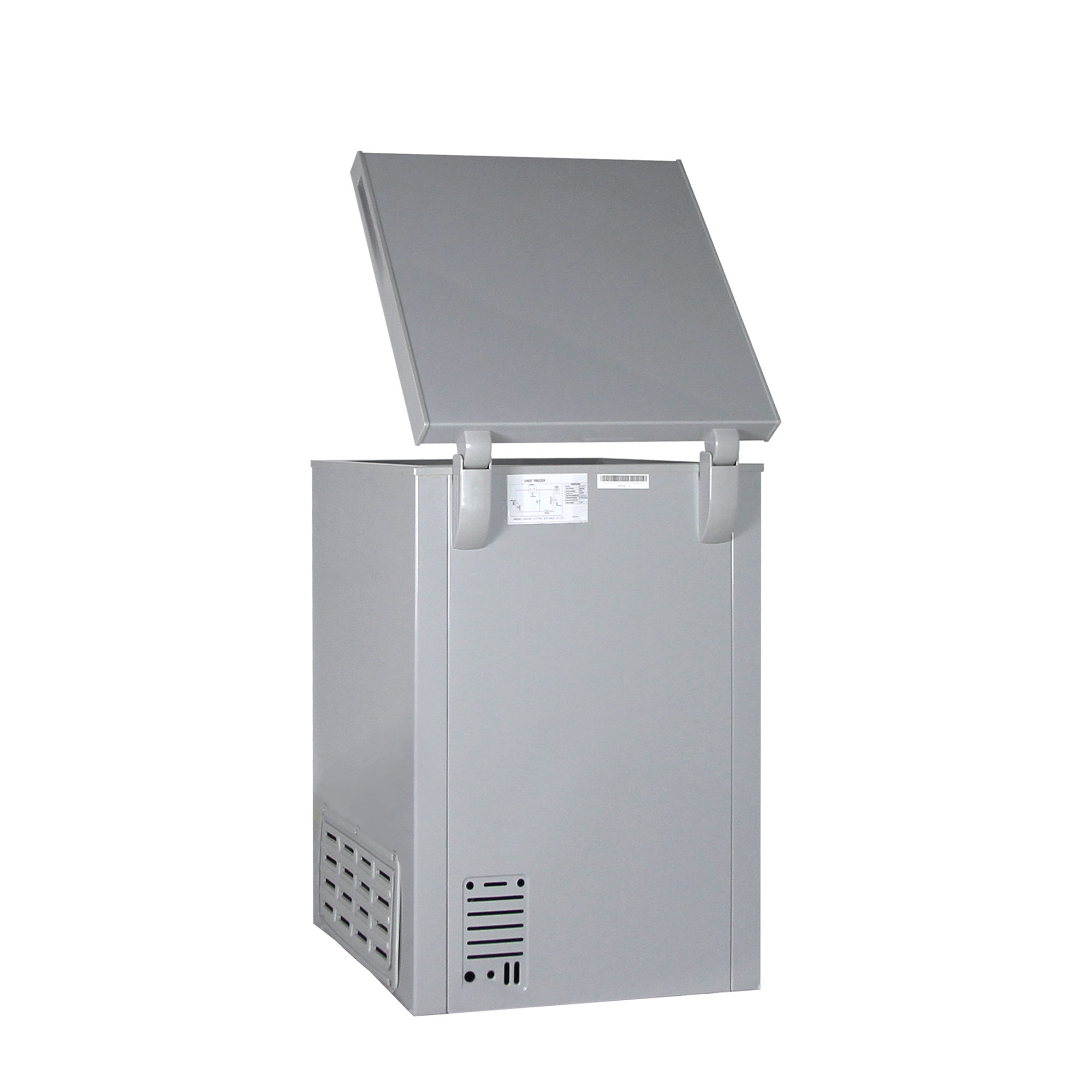 가정용 미니 소형 스탠드 냉동고 보존식 작은 서브 얼음 원룸 다목적 그레이 KFHF-100D