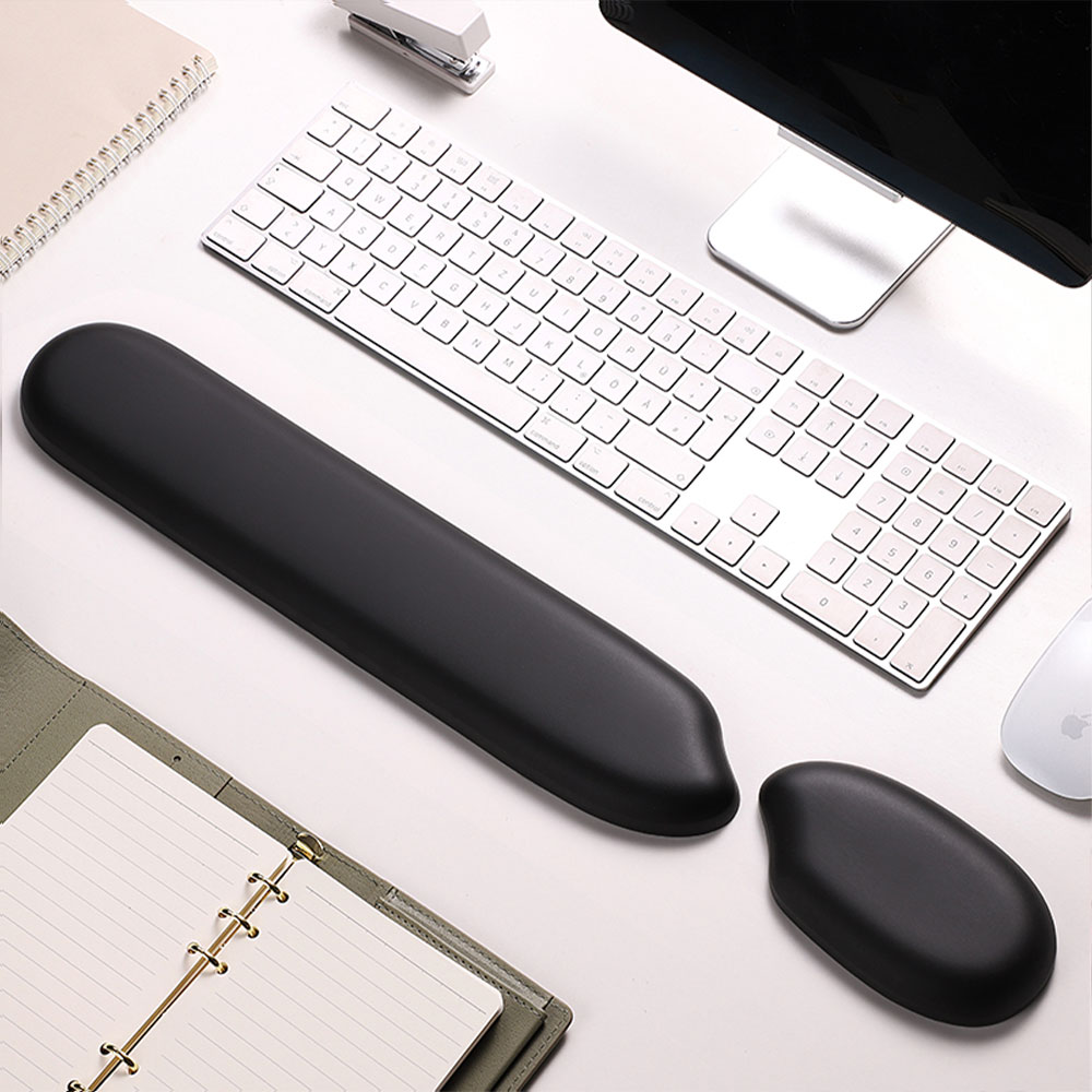 일상이지 팜레스트 쌀알 키보드 손목 받침대 실리콘 컴퓨터 마우스 손목 쿠션 패드