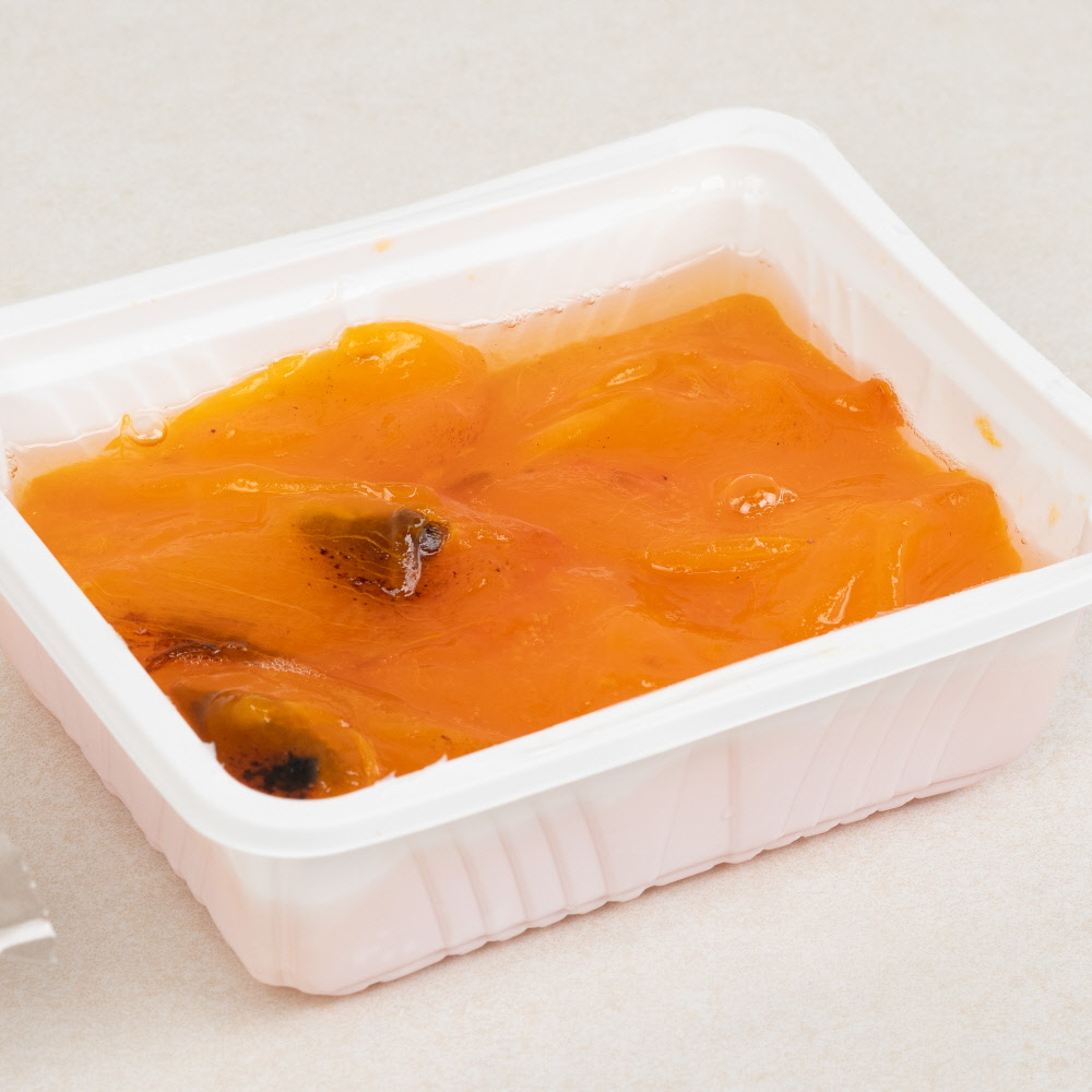 아이스 홍시 알홍시 300g (대봉감) 냉동 과일 겨울간식 시원한 스무디 이미지 7