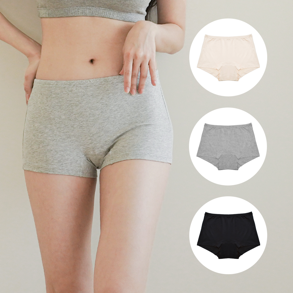 핑크앤다이아 순면 사각팬티 2부 여성 드로즈 학생 청소년 속바지 거들 - 상세 이미지 2
