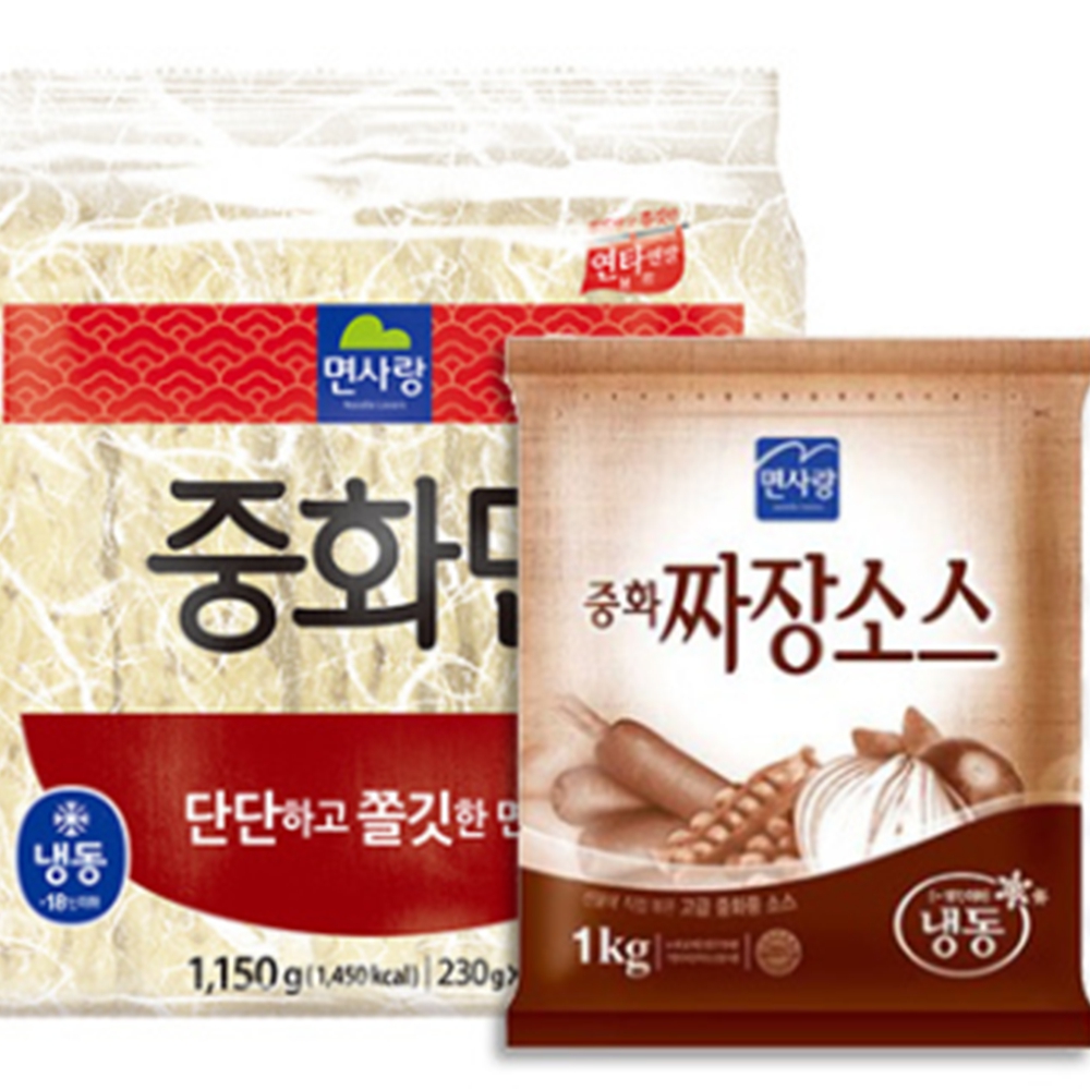 중화면5인분 짜장소스 1kg 맛있는 캠핑 짜장면소스 냉동 - 상품 이미지