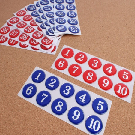 원형 에폭시 번호판 50 락카번호 표찰 넘버스티커 식당테이블번호