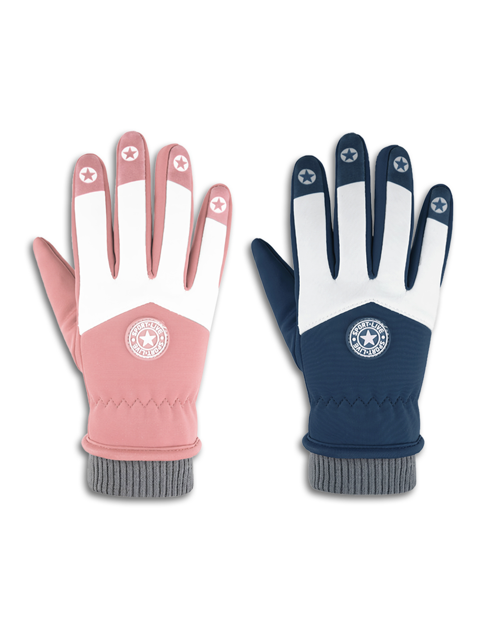 유아 아동 키즈 여아 남아 초등 학생 어린이 겨울 방한 털 손가락 스키 장갑