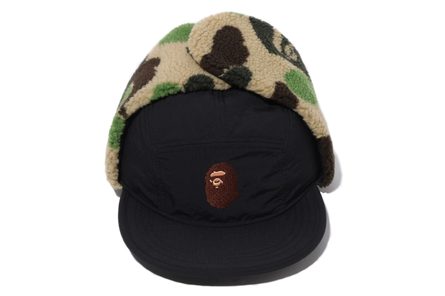 베이프 모자 ABC CAMO PUFFY FLIGHT CAP 1K80-180-007 - 상세 이미지 2