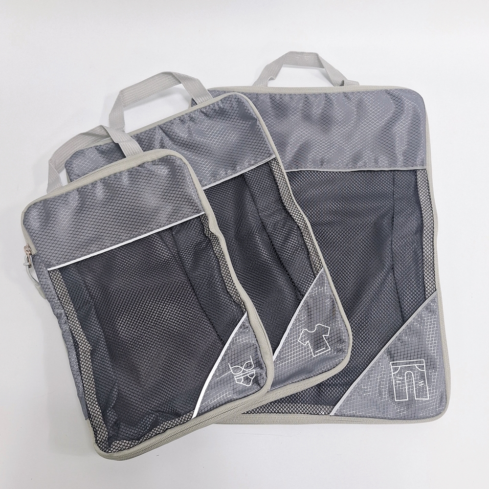 맨사템 여행용 캠핑 캐리어 의류 압축 팩 파우치 3종