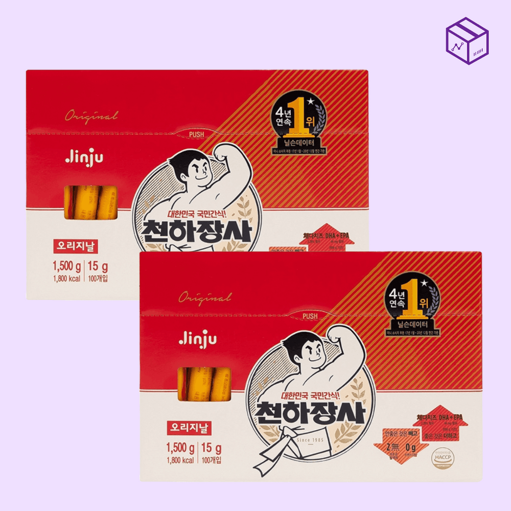 진주 천하장사 오리지널 소시지 국민간식 100개입 2개 : 일동상사