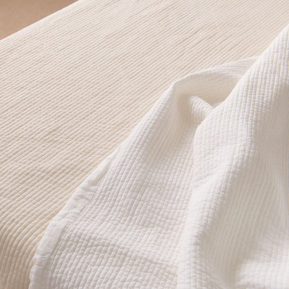 루트포레스트 순면 이불패드 피그먼트 퀸 매트리스패드 60수 아사면 침대패드 Q