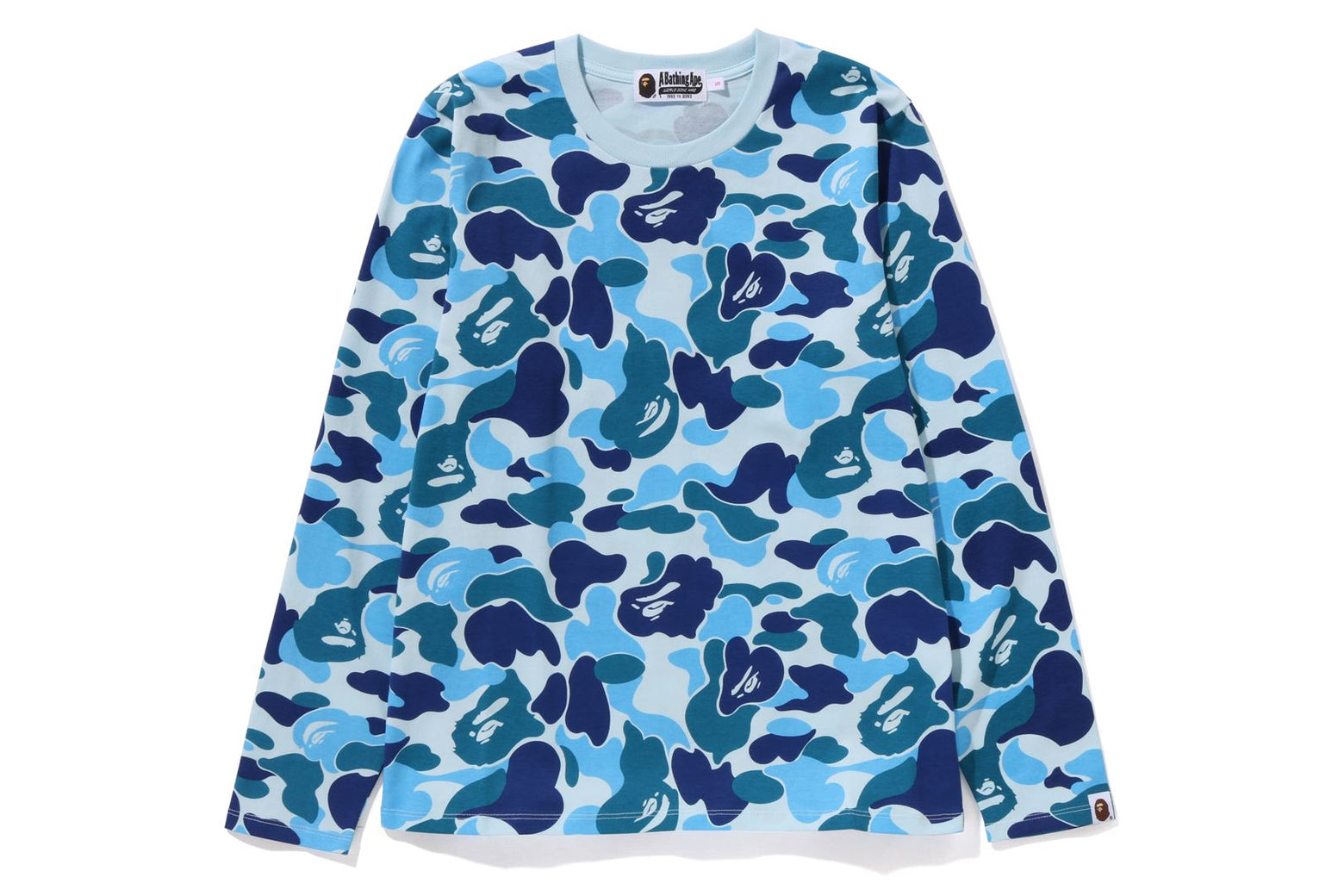 베이프 우먼즈 긴팔티 ABC CAMO LS TEE 1K80-211-005 - 상세 이미지 2
