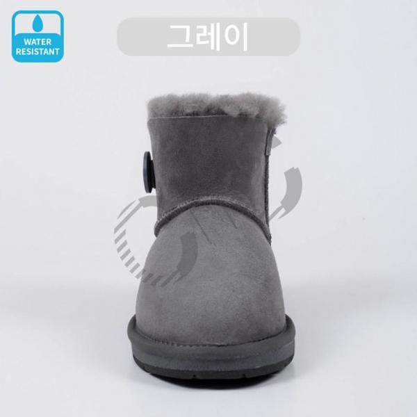 호주 어그 오즈랜드 (4색상) 방수 우먼 미니 버튼 클래식부츠 겨울용 여성 신발 - 상세 이미지 5