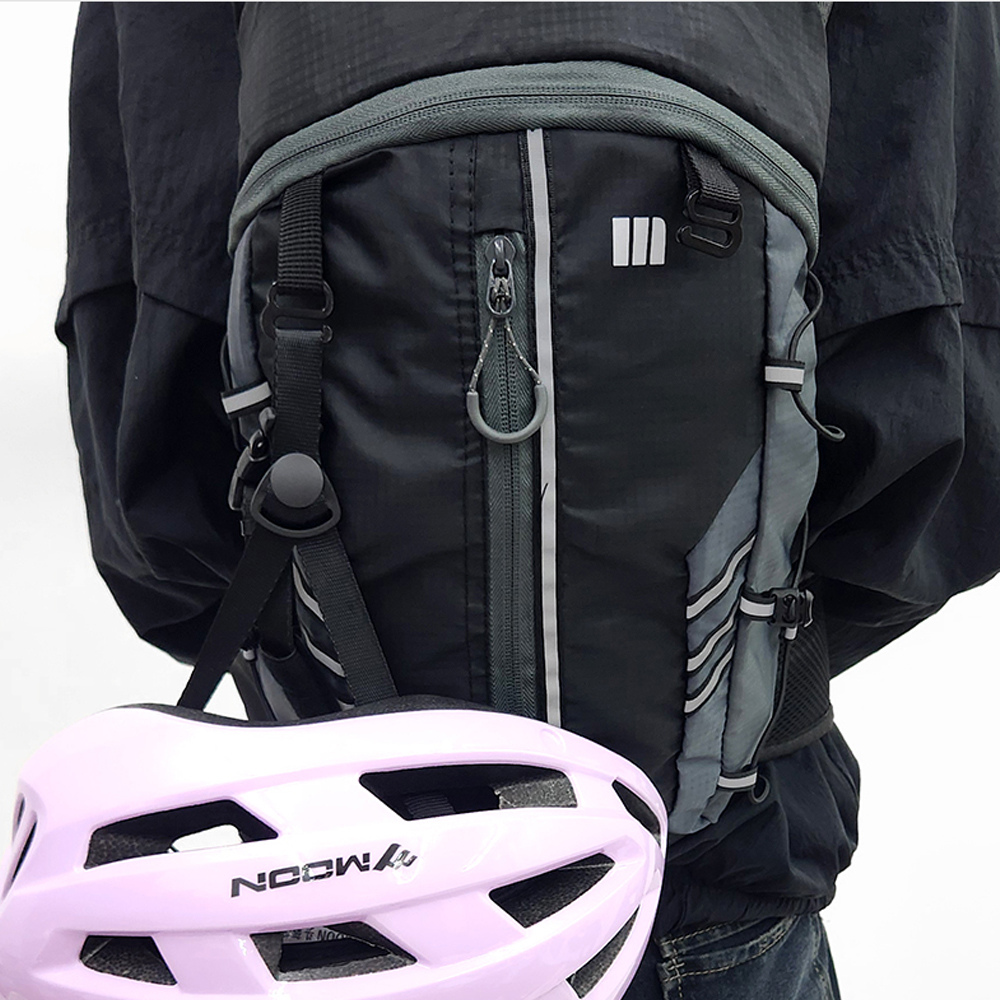 엠모터스 자전거백팩 라이딩 가방 배낭 경량 MTB 로드 여행 국토종주 런닝 백팩 이미지 6