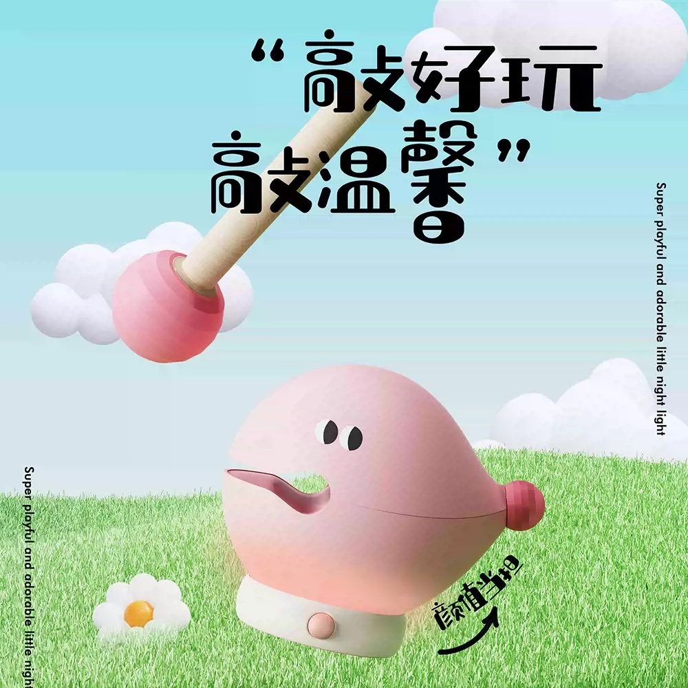 목탁조명 스님선물 소품 터치 명상 두드리는 캠핑 조명램프 무드등 수면등 - 상세 이미지 5