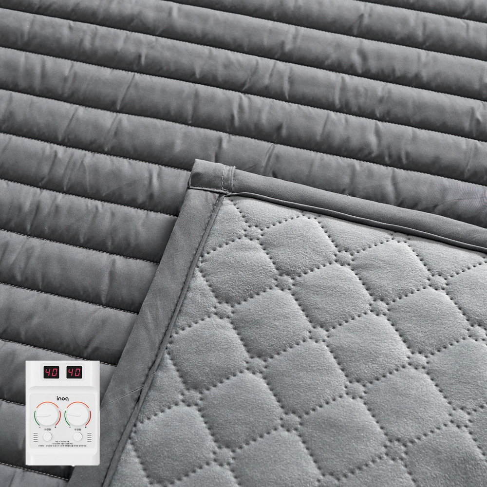 EMF 전자파안심 그래핀 M2 알러가드 탄소매트 초극세사 세탁 킹더블 좌우 분리난방