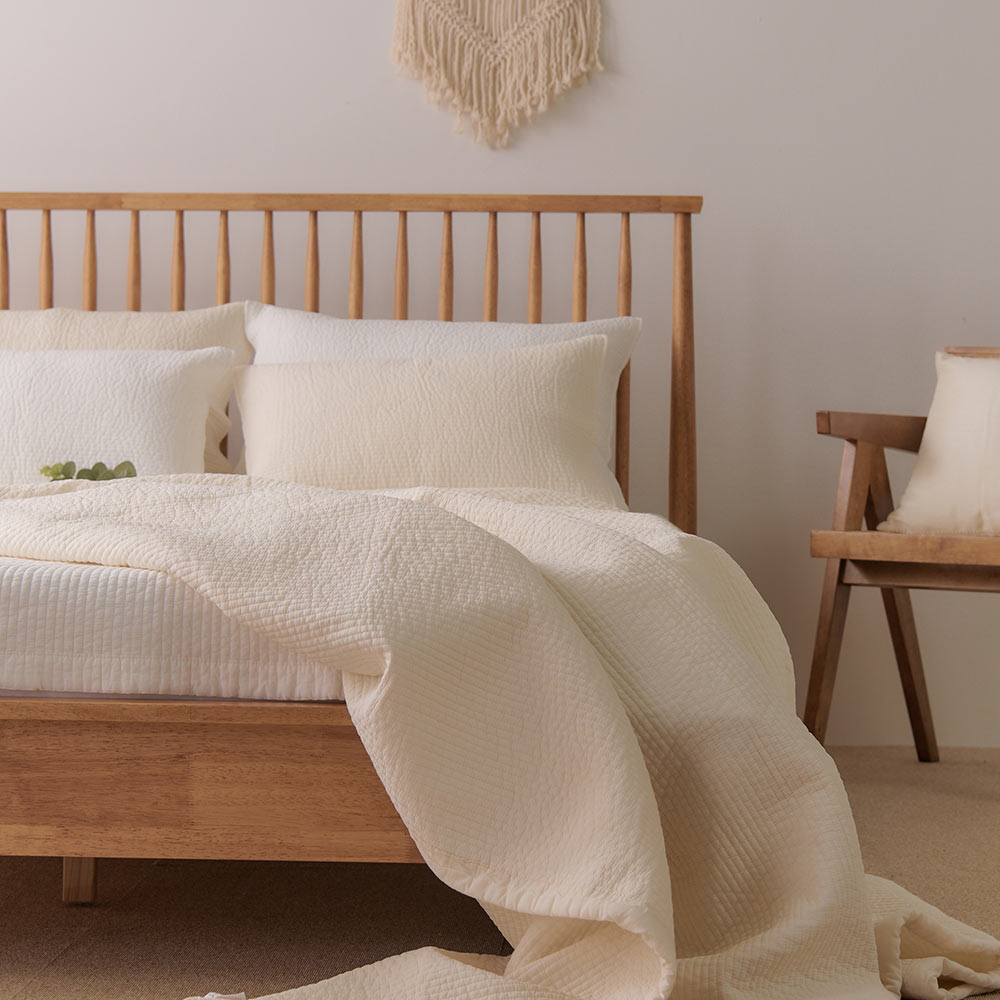 루트포레스트 60수순면이불패드 피그먼트침대패드 아사면매트리스패드패밀리 라지킹 라지 킹 LK