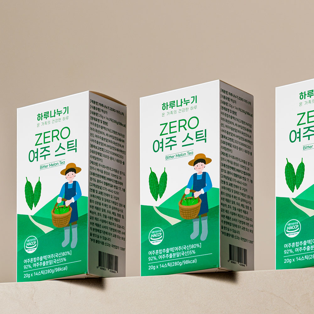 하루나누기 여주즙 여주차 바나바잎 함유 20g X 14포 이미지 7