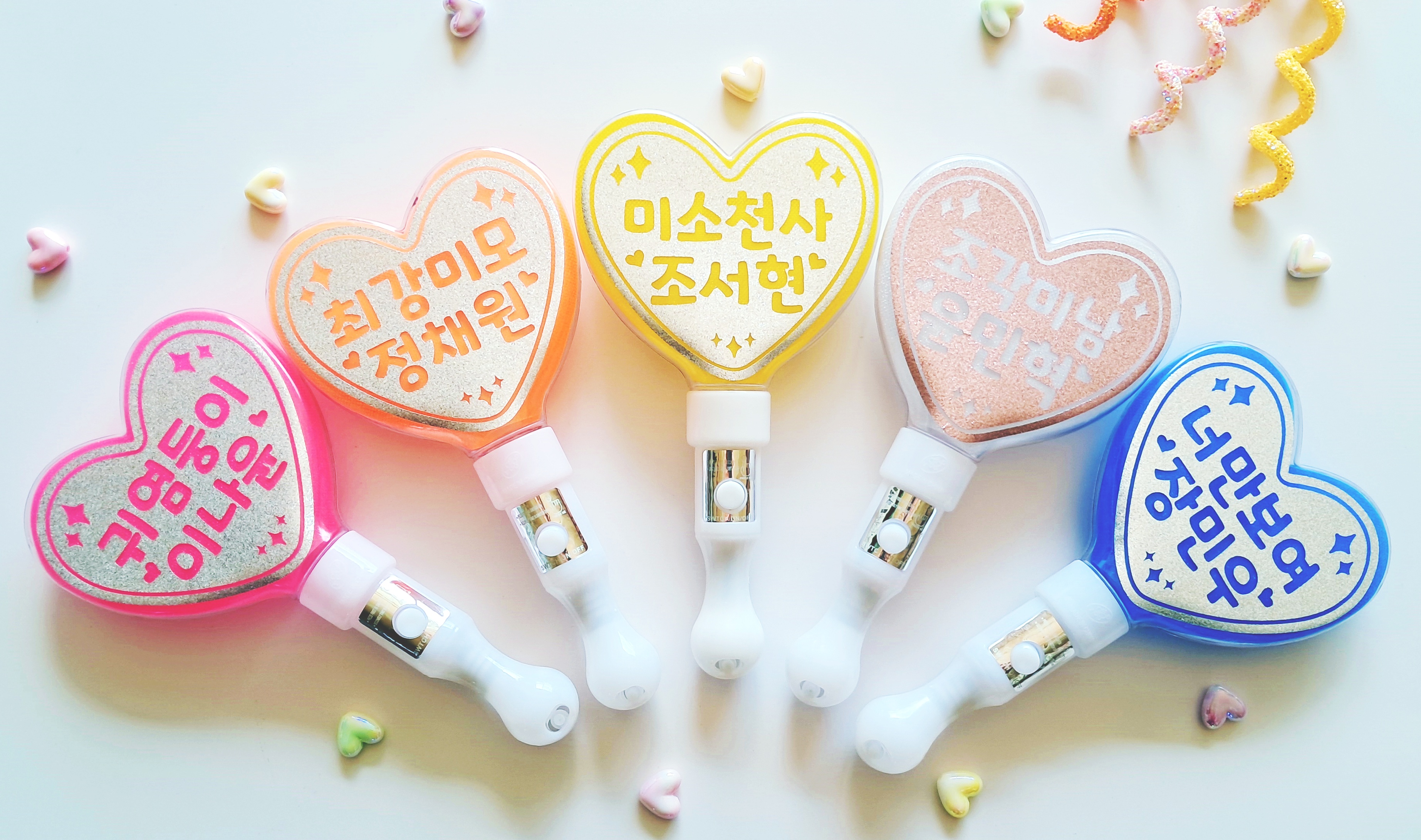 학예회 응원봉 하트 재롱잔치 발표회 체육대회 운동회 콘서트 파티 응원도구 - 상세 이미지 3