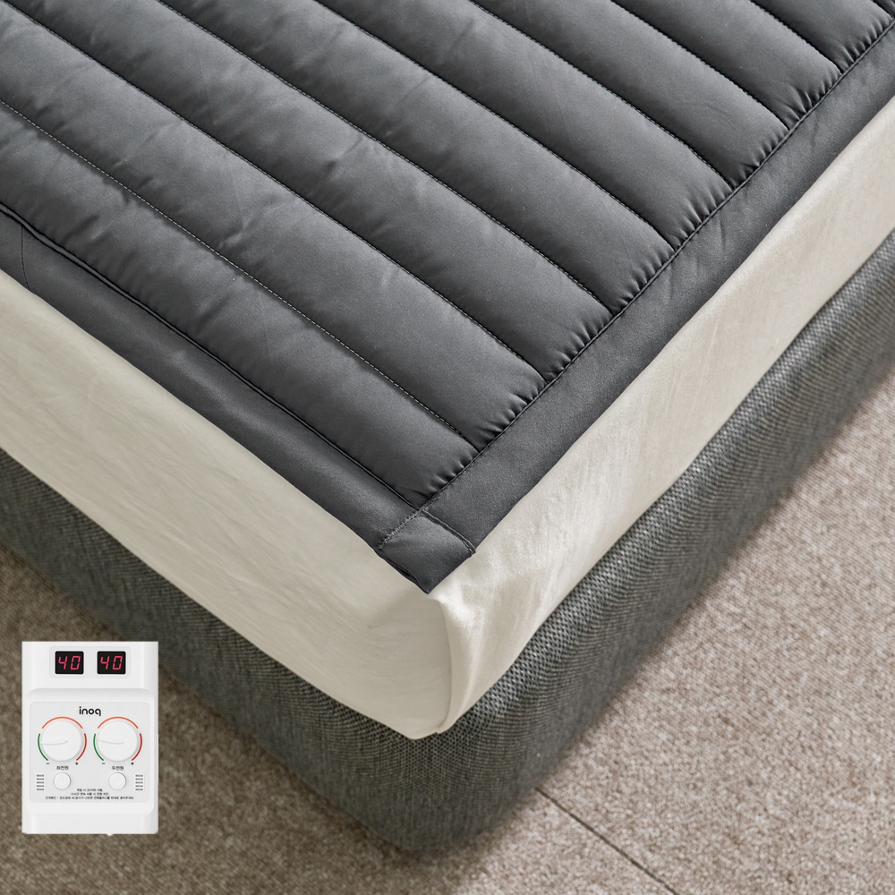 EMF 전자파안심 그래핀 M2 알러가드 탄소매트 초극세사 세탁 킹더블 좌우 분리난방