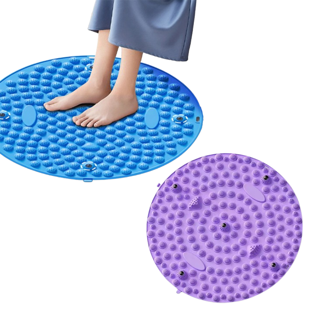 원형 발지압 매트 35cm 발바닥 지압판 자석 지압 마사지 지압판 주방 싱크대 베란다 거실 - 상세 이미지 2