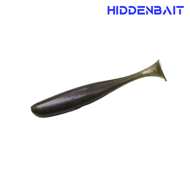 히든베이트 타이탄 쉐드웜 소프트베이트 배스루어 H007 PUMPKIN RED, 11cm - 상품 이미지