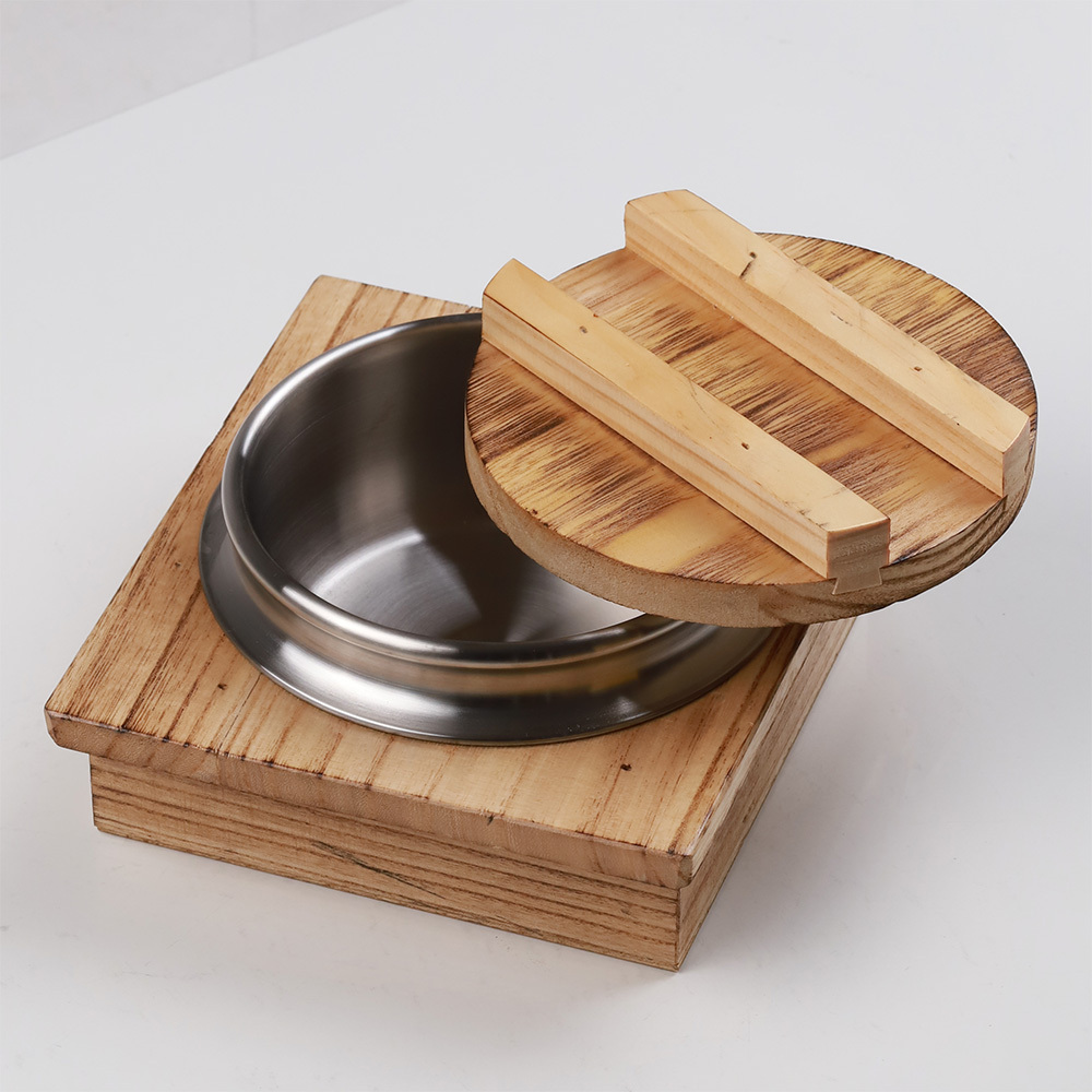 스텐 삼중 인덕션 뚝배기 된장 찌개 계란찜 스테인레스 미니 1인용 가정용 업소용