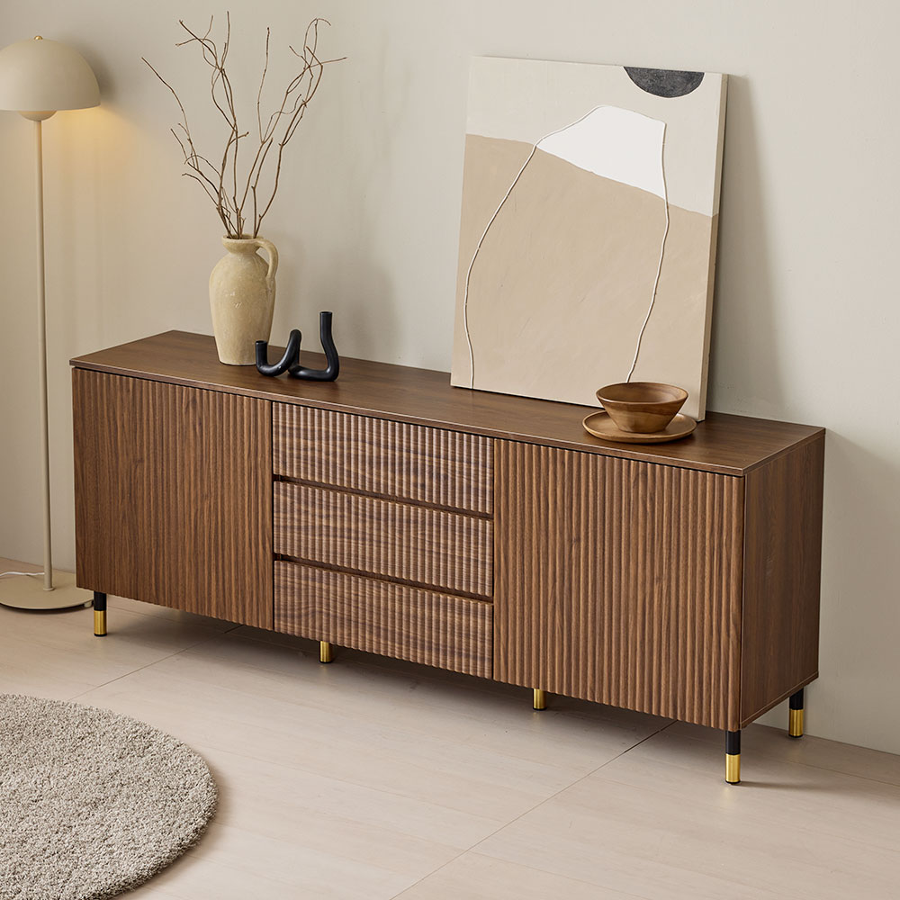 모네 높은 TV 거실장 템바보드 티비다이 1500