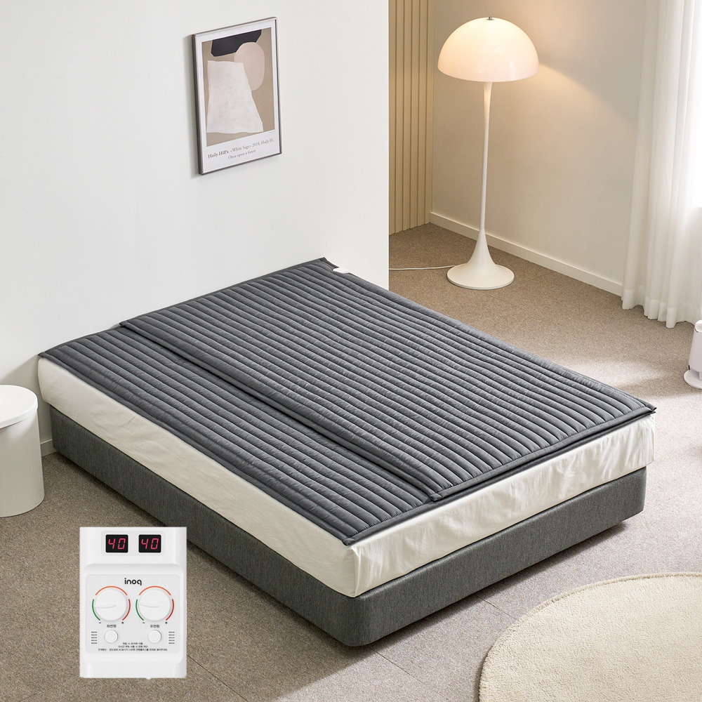 EMF 전자파안심 그래핀 M2 알러가드 탄소매트 초극세사 세탁 킹더블 좌우 분리난방